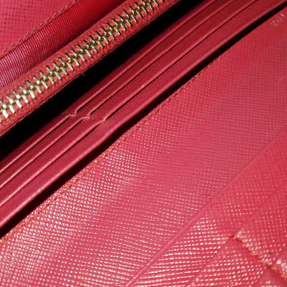 PRADA  Rare Authentic bifold Leather long Wallet - Picture 9 of 16